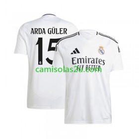 Camisolas de futebol Real Madrid ARDA GuLER 15 Equipamento Principal 2024/25 Manga Curta